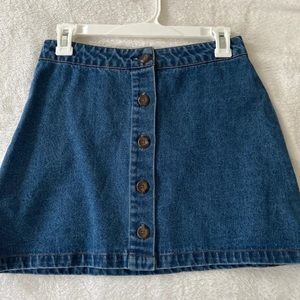 Forever 21 button up skirt